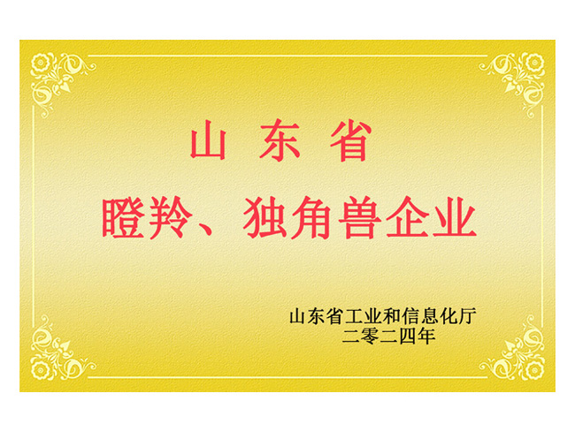 山东省瞪羚企业
